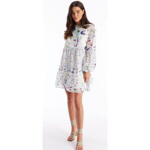Allison New York Gemma Dress Pastel Floral NWT Large $198